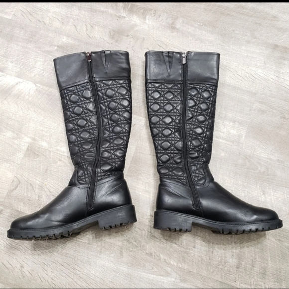 Checklist Boots 👢 size 37 Knee High Tall Black - Picture 3 of 13